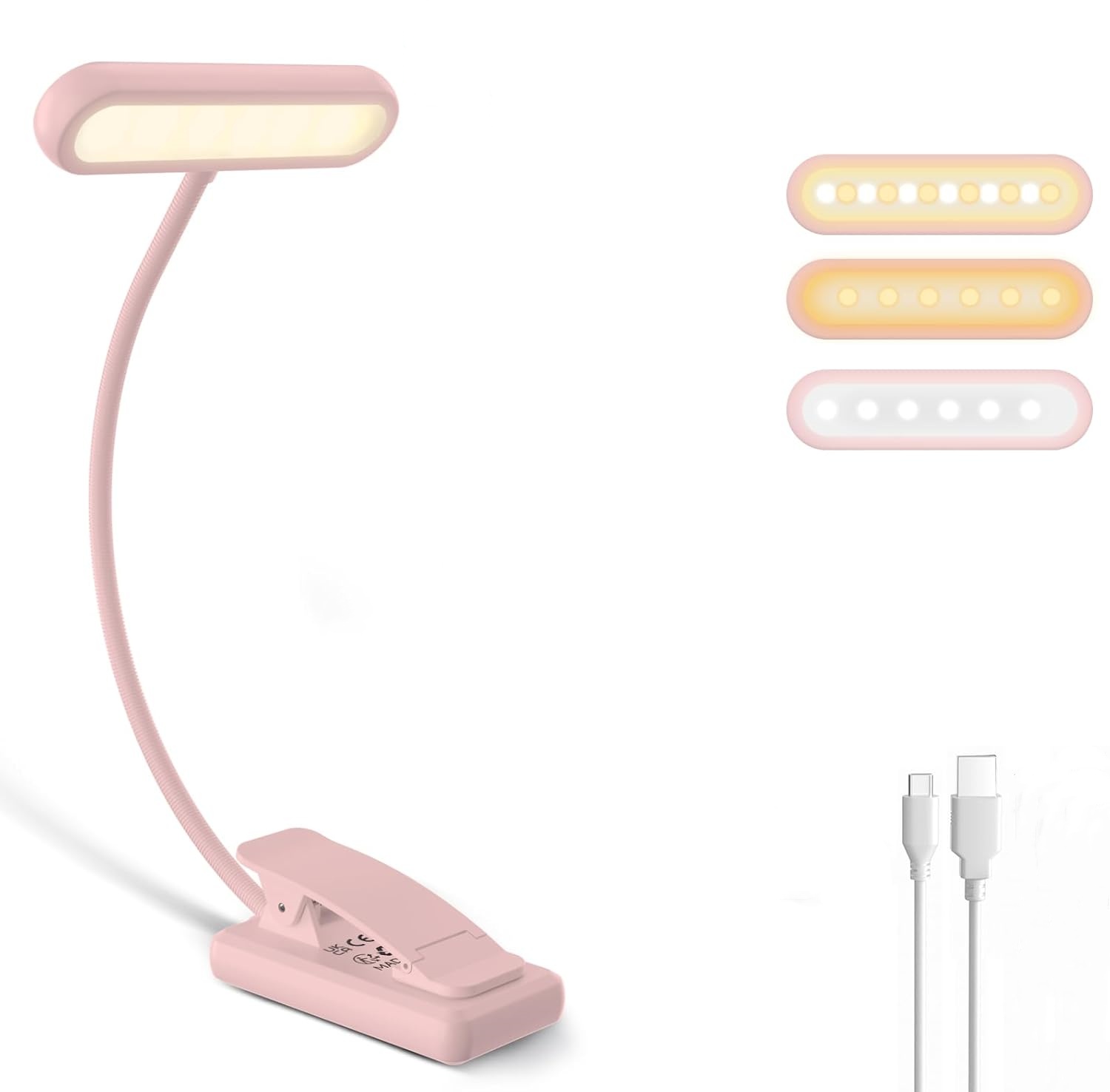 Lampka do czytania z klipsem,  – Desk Setup Lamp recenzja i cena