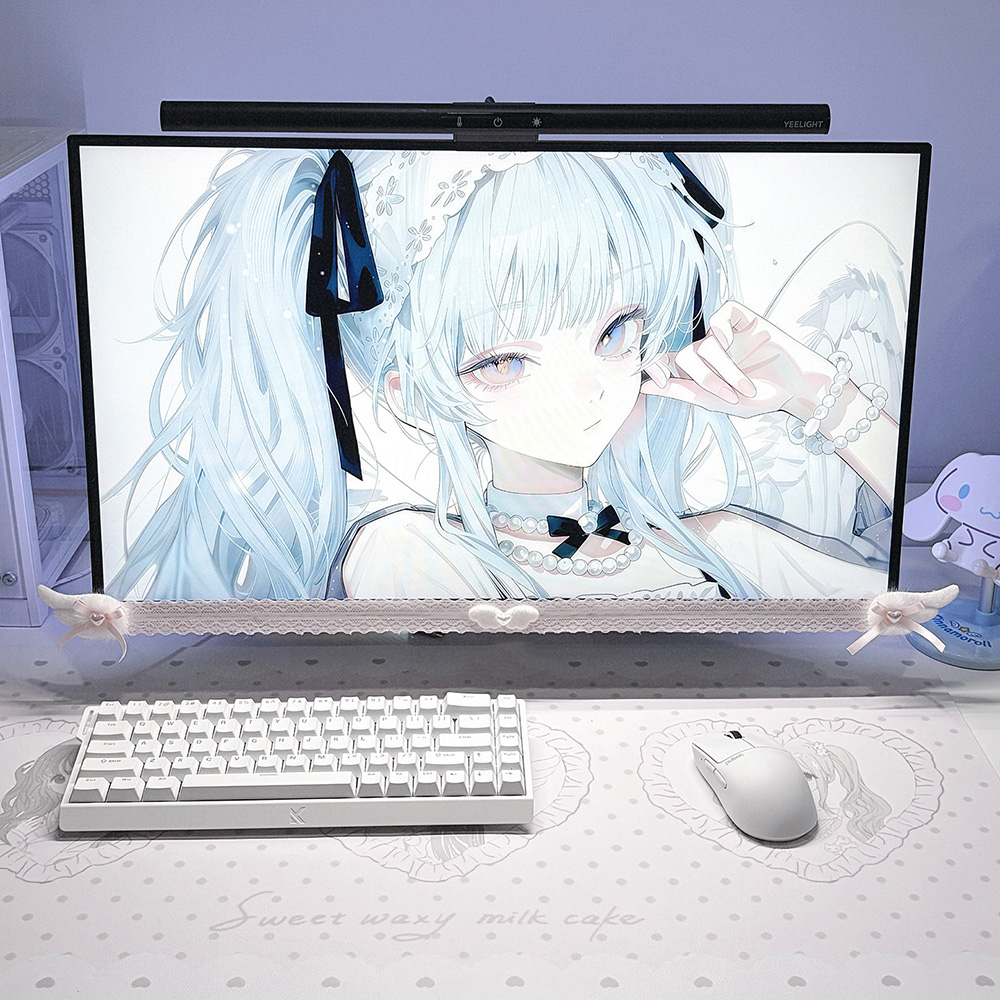 Nowa Dekoracja Ekranu Biała Ko – Setup Desk Monitor recenzja i cena
