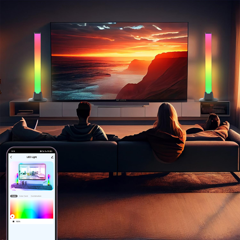 Podświetlenie TV Tuya WIFI RGB – Desk Setup With Tv recenzja i cena